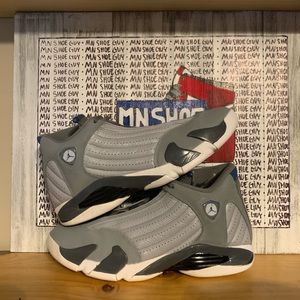 Jordan 14 Retro “Wolf Grey” men’s size 11